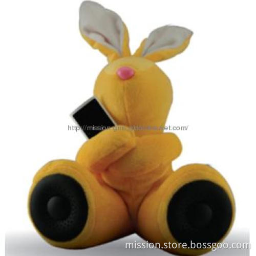 Yellow Color Bunny Mini Speaker